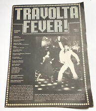 Vintage John  “Travolta Fever” Magazine Summer 1978 Vol 1, Iss 2 Fanzine News picture