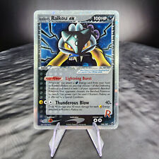 LP Rocket's Raikou ex 108/107 Ultra-Rare Ex Deoxys Pokemon Card Holo 🌟🎴 picture
