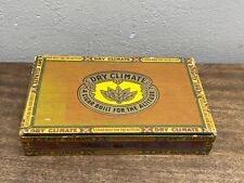 Vintage Dry Climate Cigar Box~ A cigar Built For The Altitude ~Factory No.28 picture