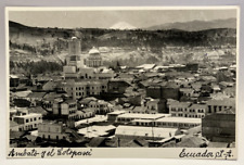 RPPC Ambato, Ecuador, Vintage Real Photo Postcard picture