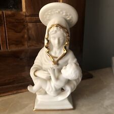 White Porcelain Religious Lady Statue with Baby (2018) picture