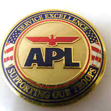 APL SUPPORTING OUR TROOPS SERVICE EXCELLENCE CHALLENGE COIN picture
