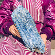 16.98LB Natural Blue Crystal Kyanite Rough Gem mineral Specimen Energy Healing picture