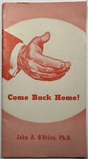 Come Back Home, Vintage 1957 Holy Devotional Booklet. picture