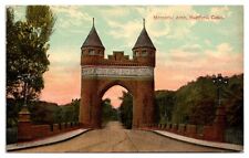 Antique Memorial Arch, Hartford, CT Postcard picture