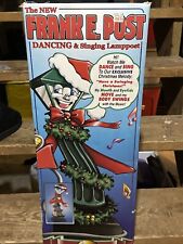 Vintage 1998 Telco Frank E Post Singing Animated Christmas Lamp Post Works Video picture