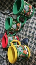 Vintage Louisville Zoo Mugs W/Names Funworks Green Red Yellow H1 picture