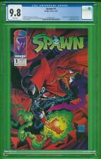 SPAWN # 1 MAY 1992 CGC-GRADED 9.8 NEAR MINT/MINT TODD MCFARLANE INV: 23-2251 picture