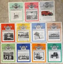 FORD Service Bulletins FULL Year ORIGINAL Lot 11 Issues 1935 picture