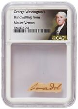 George Washington Handwriting -- Encapsulated by CAG picture