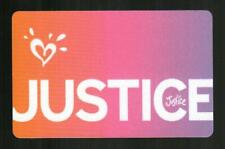 JUSTICE Collectible ( 2017 ) Gift Card ( $0 ) picture