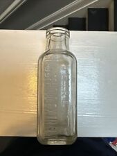 Small Emb Clear Extract Bottle Helwig And Leitch Baltimore MD Cork Top Ca 1920 picture