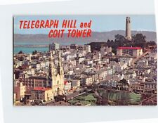 Postcard Historic Telegraph Hill And The Famous Coit Tower, San Francisco, CA picture