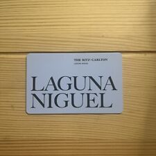 THE RITZ-CARLTON Laguna Niguel Hotel Room KEY CARD Marriott Collector Item picture