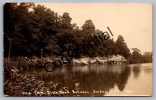 Real Photo View From State Rd Between Towns Of Jordan & Elbridge NY RP RPPC L168 picture