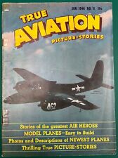 True Aviation Picture-Stories #11 1944 WWII Aircraft Golden Age Comics Tigercat picture