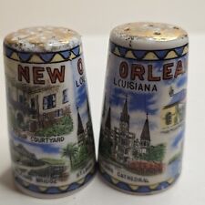 New Orleans Salt & Pepper Shaker Set Souvenir Louisiana picture