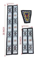 Powwow Handmade American Sioux Bead work for War Shirts / Pants / Leggings  BS03 picture