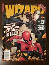 VF- Wizard Magazine #223 April 2010 Spider-Man Kraven Brian Bolland Routh DC picture