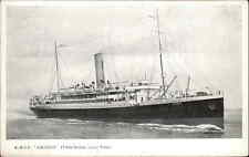 STEAMSHIP CRUISE SHIP RMSP Amazon c1910 Postcard picture