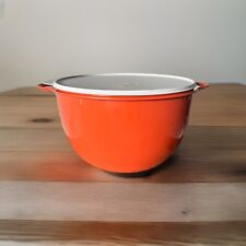 Tupperware Thatsa Bowl 42 Cup Burnt Orange With White Seal New Sale picture