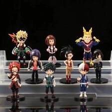 9 Pcs Anime My Hero Academia Izuku Midoriya Action Figure Collection Toys Gift picture