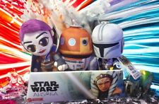 2021 Mattel Star Wars 3-Pack Plush Set Chopper, Wren, Mandalorian + BOX picture