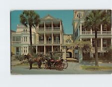 Postcard South Battery Homes Charleston South Carolina USA picture