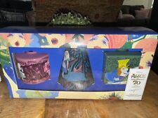 DISNEY ALICE IN WONDERLAND 70TH ANNIVERSARY BY MARY BLAIR VASE SET picture