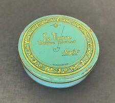 Vintage La Vogue Miniature Assortment Tin Can Huylers New York Blue 7 1/4