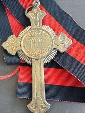 IMPERIAL RUSSIA Priest’s Award Cross For The Clergy Crimean War 1853-1856 picture