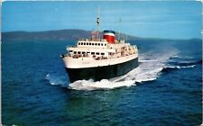 Yarmouth-Bar Harbor Ferry Bluenose Desert Island Frenchmans Bay Maine Postcard picture