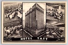 NEW YORK, HOTEL TAFT YORK CITY VINTAGE Unposted Postcard picture