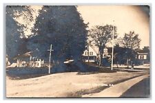 RPPC 1910c New Boston NH Hillsborough Co. ~ Dirt Road ~ picture