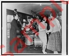 Reverend John Oates playing bass,Teenage Rock & Roll Band,Railroad Car,Dance picture