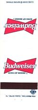 Budweiser King of Beer Vintage Matchbook Cover picture