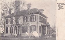 Vincennes Indiana IN Residence Governor William Henry Harrison UDB Postcard D29 picture