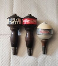 Lot of Vintage Beer Tap Handles Budweiser Coors Bud Light picture