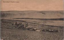 Postcard Farming Harvesting Eastern Oregon OR  picture