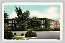 Somerset PA-Pennsylvania, Junior Senior High School, Antique, Vintage Postcard picture