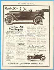 1914 Reo Motor Car Co Lansing MI Reo the Fifth Super-Car Roadster Ad picture