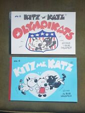 Kitz 'n' Katz Kitz Me, Katz #4 and Olympikatz #6 Near Mint Signed Bob Laughlin  picture