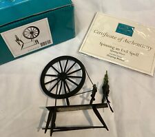  WDCC Sleeping Beauty Spinning an Evil Spell Spinning Wheel in Box with COA  picture