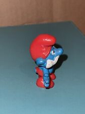 Schleich Smurfs Grandpa Figure Figurine #2 picture
