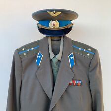 Vintage 1970-80s Soviet military uniform of a pilot with the rank of captain picture