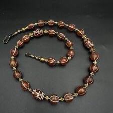 Ancient roman agate stone beads necklace very rare  picture