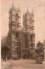 Posted Postcard Litho Westminister Abbey London VTG Litho Postcard PM 1929 picture