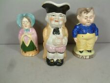 Vintage Staffordshire Toby Porcelain Jug + 2 German Fat Boy & Betsy Pri? LOOK picture