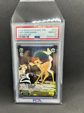 2023 Weiss Schwarz Japanese Disney 100 Baby Deer Bambi SR Foil #015 PSA 10 picture