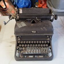 Vintage 1939 Royal KMM Typewriter Parts Or Repair #KMM 2390903 picture